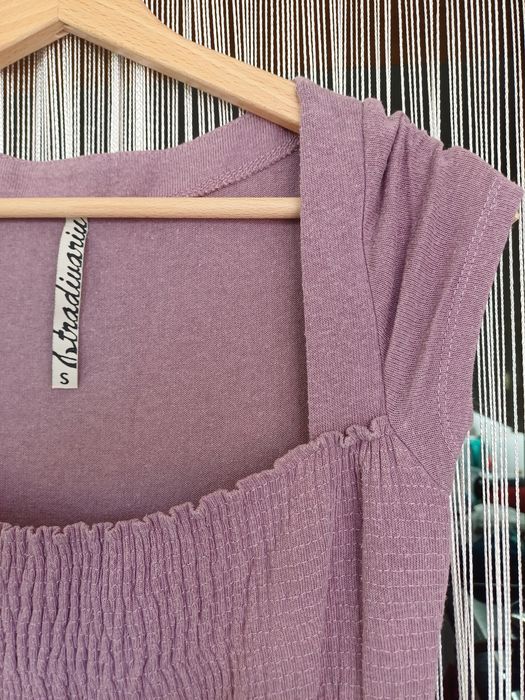 Vestido da Stradivarius de cor lilás (S)