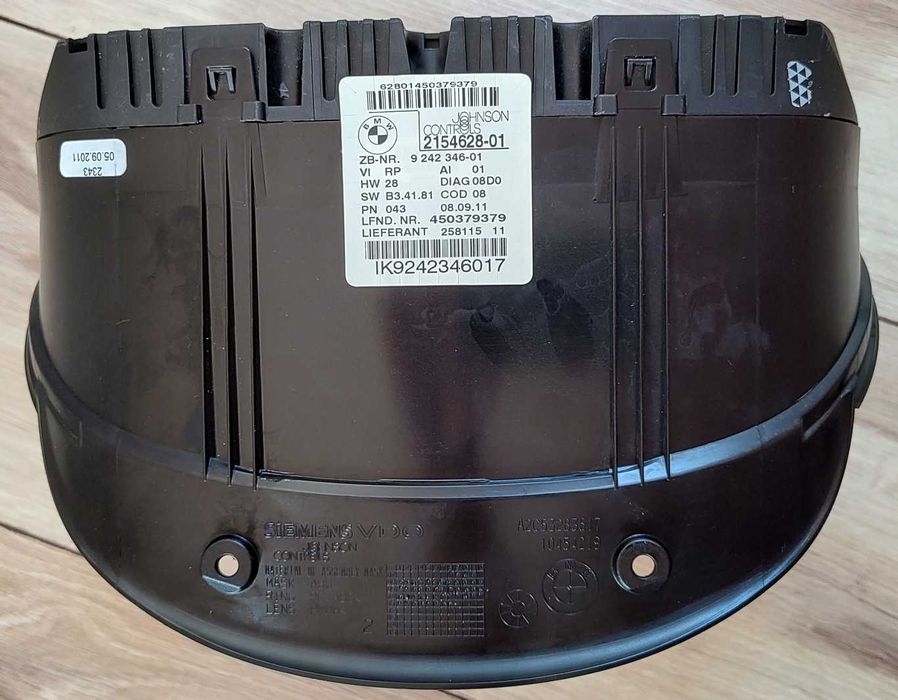 Licznik Zegar BMW X1 E84 2.0 Diesel 2011 924234601
