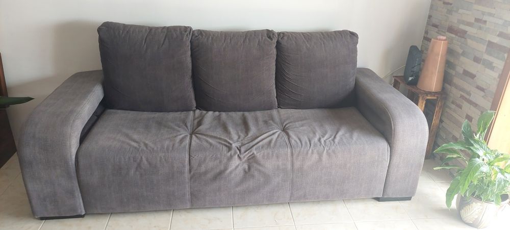 Sofá de 3 lugares  Chaise longue