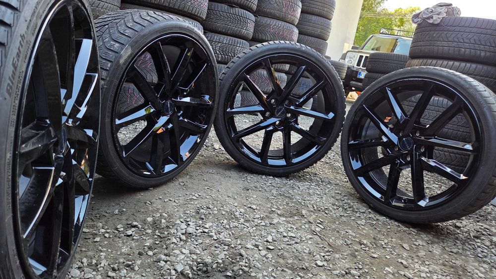 Koła Borbet VW Golf Audi A3 S3 RS3 Seat Cupra Leon Skoda Octavia 19 cali 5x112 ET45 Opony 225/35