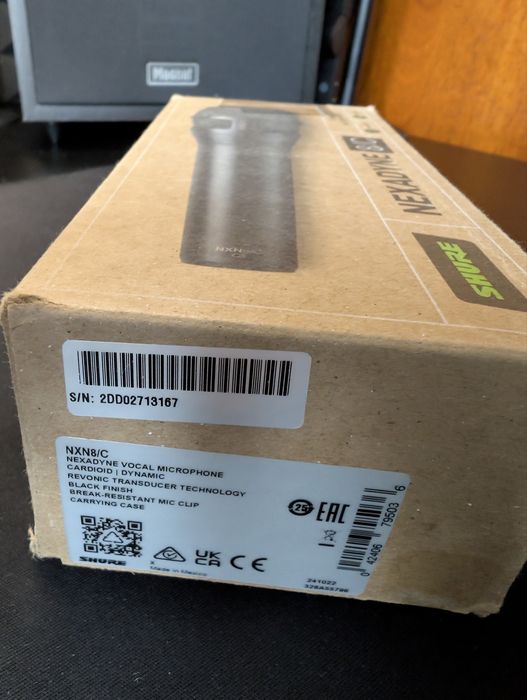 Mikrofon dynamiczny Shure Nexadyne 8/C (czarny)Nowy/Gwarancja.
