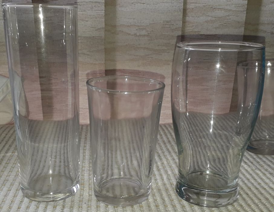 Conjunto de 11 Copos - diversos formatos64741172449153123