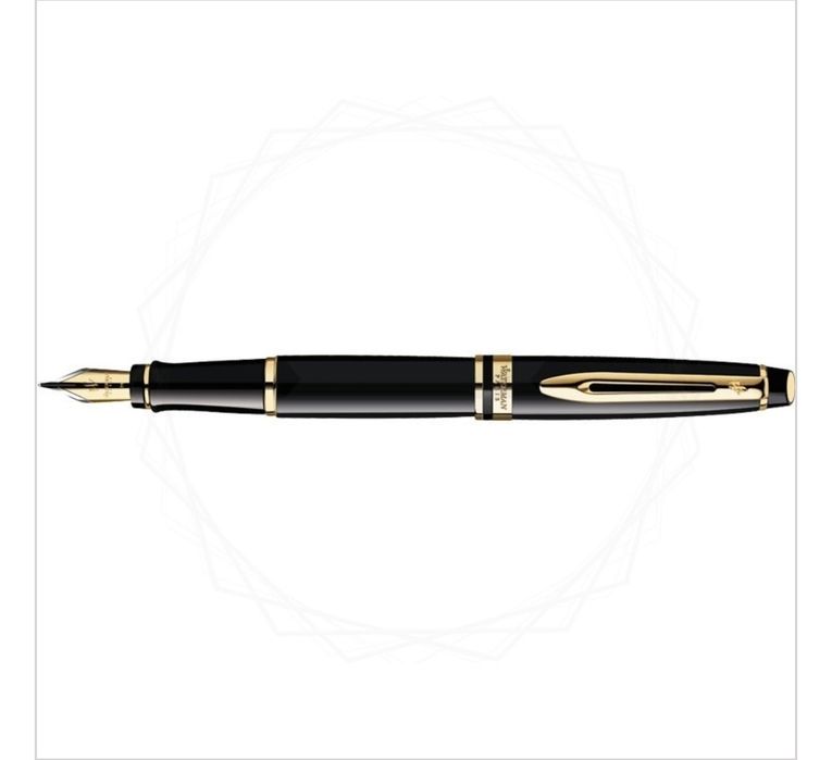 WATERMAN PIÓRO wieczne Eleganckie CZARNE GT