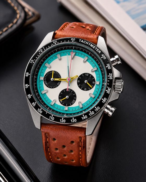Кастомний годинник SEIKO VK63 Chronograph 39 мм