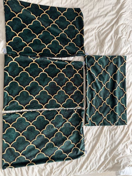 Ozdobne welurowe poszewki