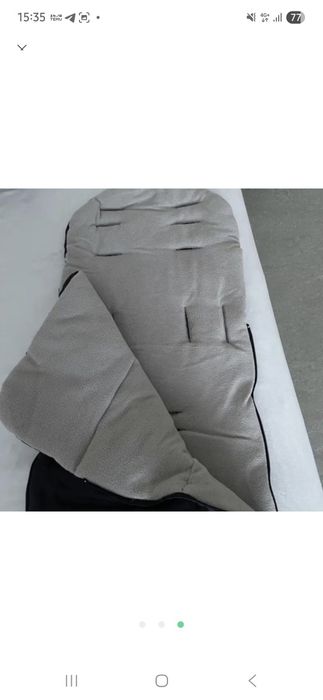 Конверт на флісі зимовий в коляску універсал