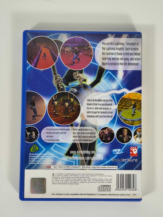 Ace Lightning - Playstation 2 PS2