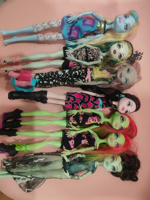 Куклы Клео,Дракулаура,Моаника,Венера,Клодин,Эбби,Фрэнки,Хоулин,Робекка