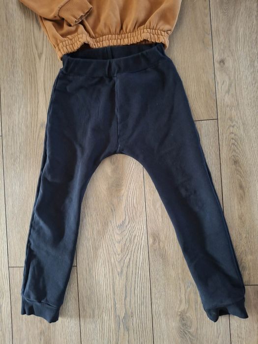 Komplet dres Zara 116 chłopięcy bluza oversize spodnie joggery