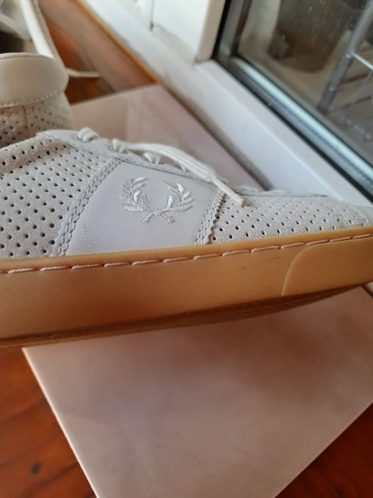 мужские кеды Fred Perry Spencer Perforated Leather