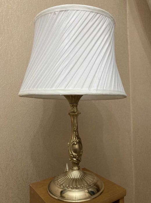 Лампа настольная бронза литьё