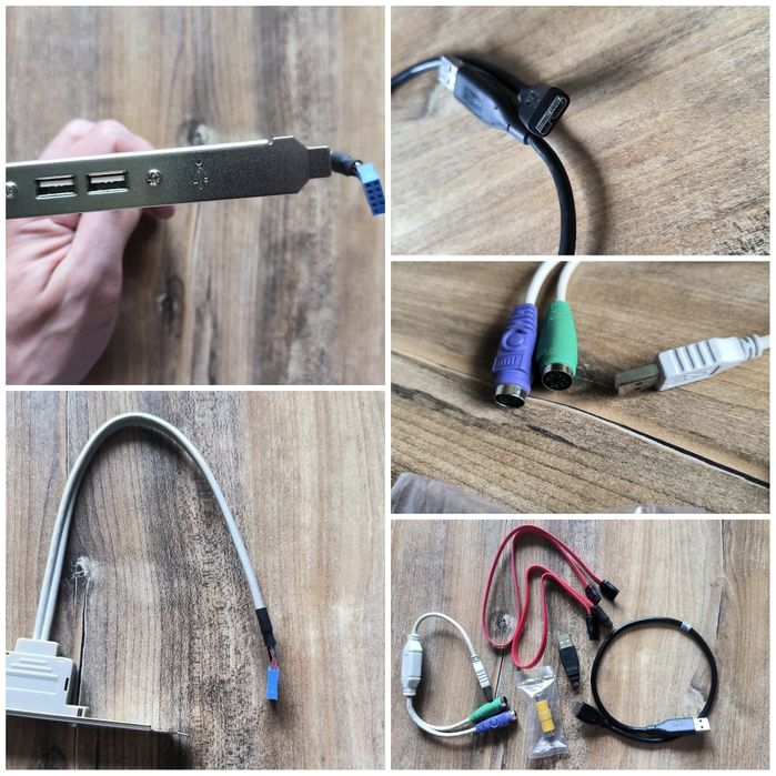 Продам блок живлення Cooler Master 460W + різні кабелі, зарядки.