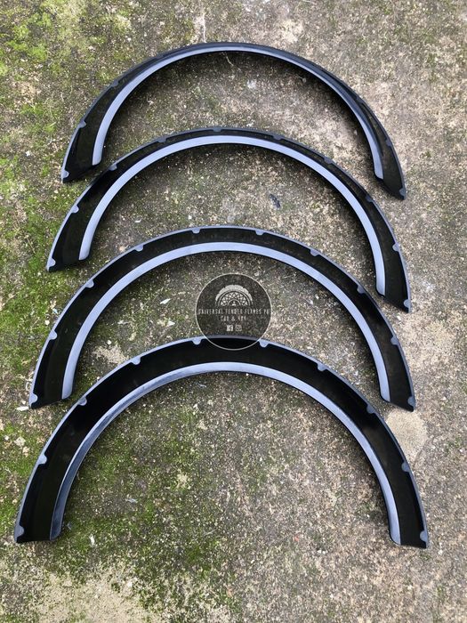 Kit abas universais para carro