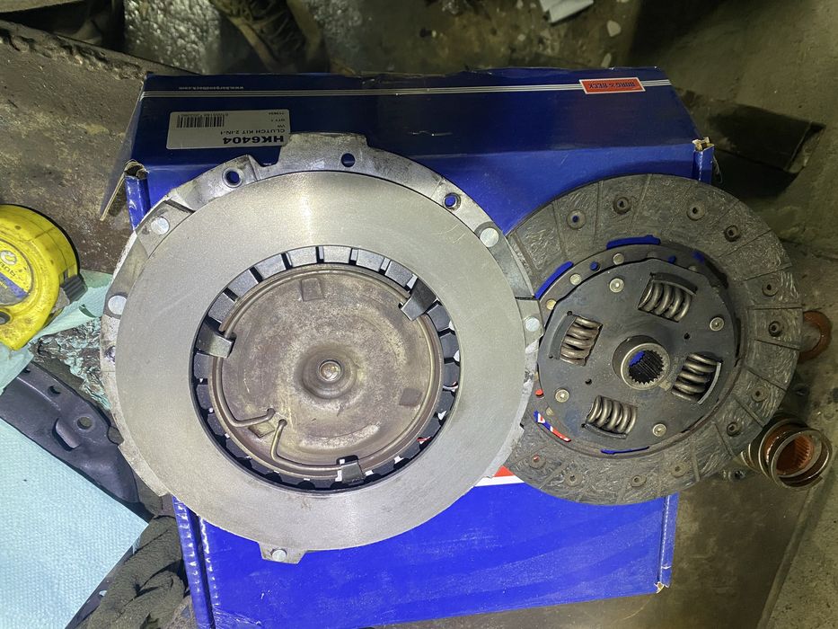 Комплект сцепления VW Caddy 1.9D / 1.9SDI -03 (d=200 мм).