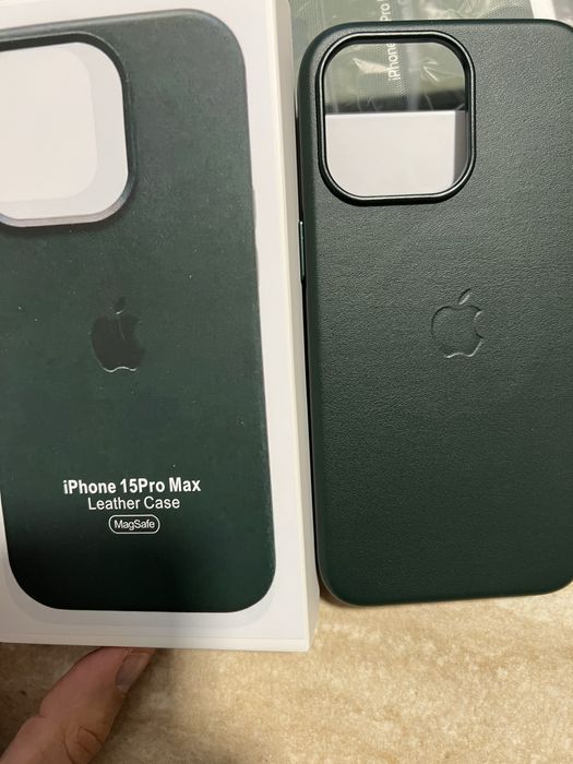 Capa para IPhone 15 Pro Max Leather c/MagSafe