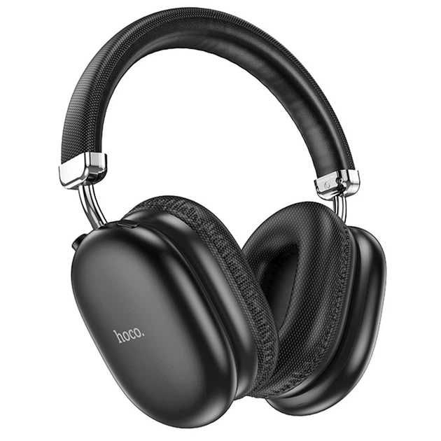 Накладні бездротові блютуз навушники Hoco W35 Max Joy 90 годин Black