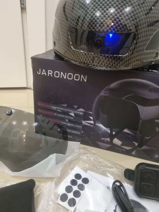 Inteligentny kask z kamerą bluetooth M/L
