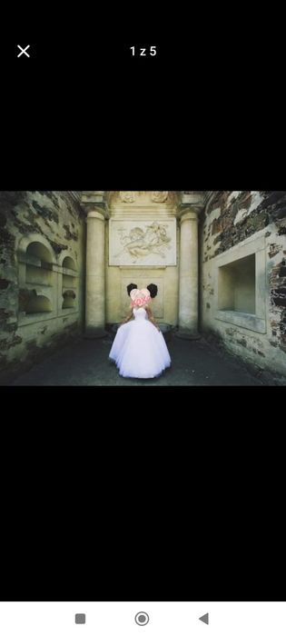 Suknia ślubna księżniczka XS/S