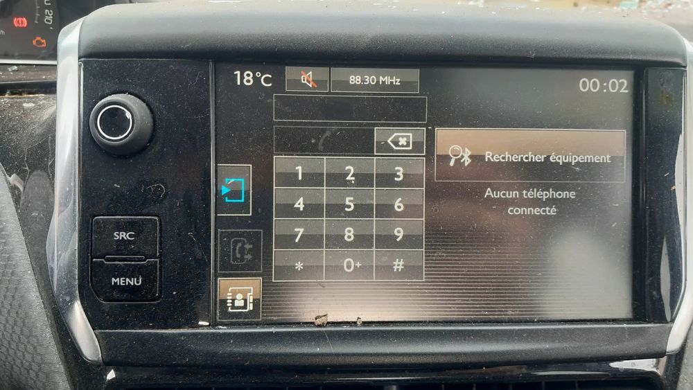 PEUGEOT 2008 I RADIO RADIOODTWARZACZ WYŚWIETLACZ MONITOR EKRAN RADIA EUROPA