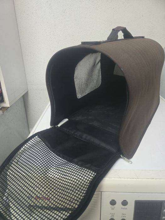 Transportadora grande para gatos