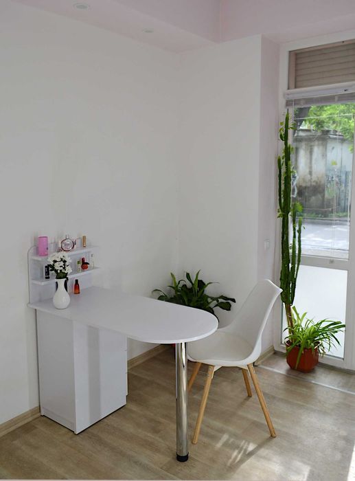 Стол маникюрный раскладной с ящиками рабочее место мастера маникюра