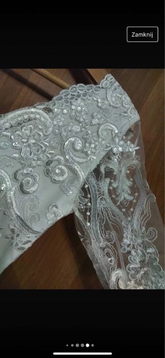 Весільня сукня з келихами