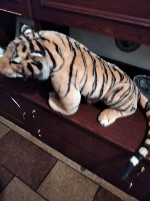 Детская мягкая игрушка тигр