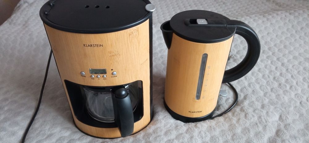 Кофеварка с чайником.