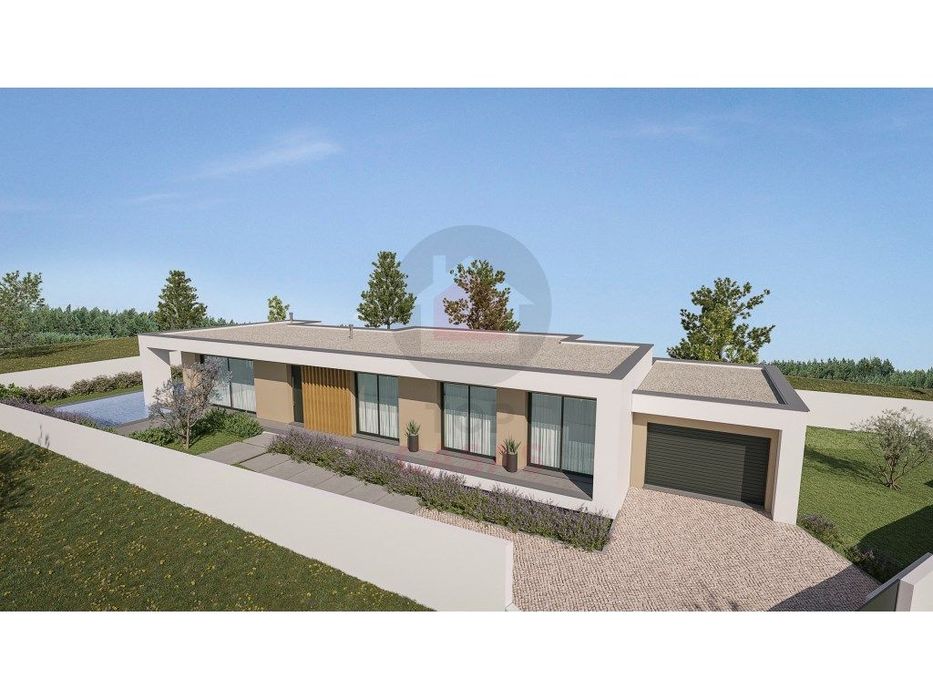 Moradia moderna em projeto - próxima da Lagoa de Óbidos
