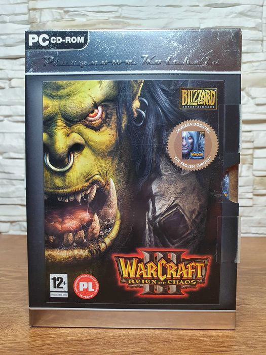 WARCRAFT III 3 Reign of Chaos + FROZEN THRONE - Platynowa Kolekcja PL