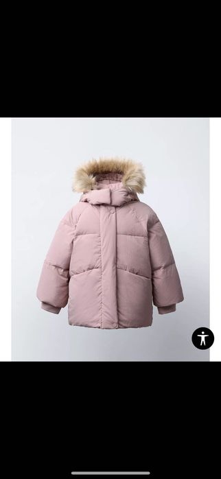 Пуховик Zara гарний