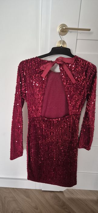 Cekinowa sukienka na Andrzejki,Sylwestra