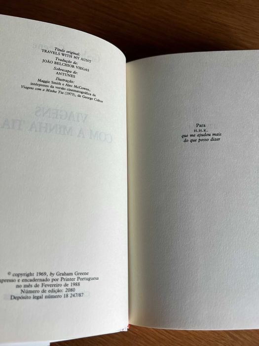 Viagens com a minha Tia      GRAHAM GREENE
