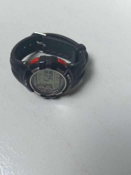 Relógio Tekday 653834  de quartzo digital unissex com mostrador preto