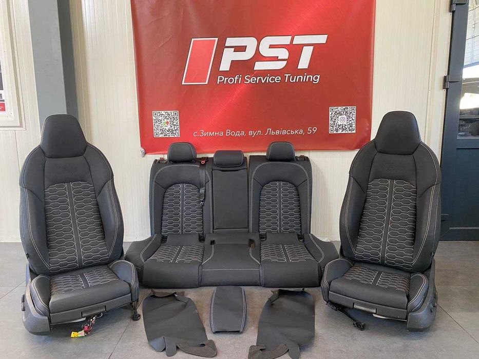 Audi RS6 C7 Салон Сидіння Спортивні Ковші Зміна Анатомії Сидінь