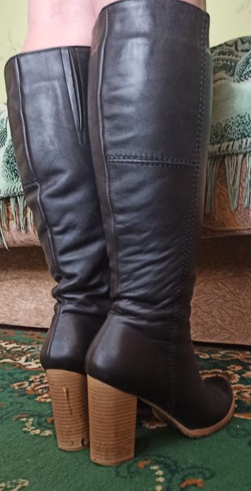 Шкіряні сапожки