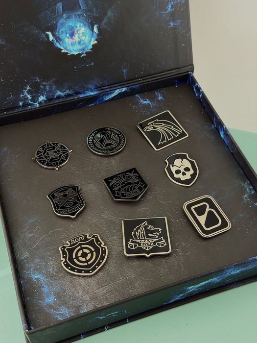 Колекційний набір металевих пінів Stalker 2 Heart of Chornobyl