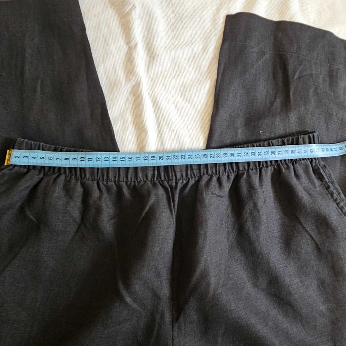 Lniane spodnie H&M