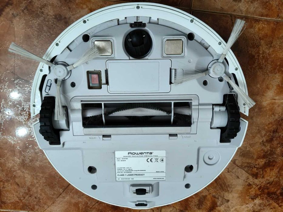 Aspirador Robot Rowenta RR7877WH X-Plorer Serie 120 AI – Inteligente, Mapeamento AI, Potente e Autónomo
