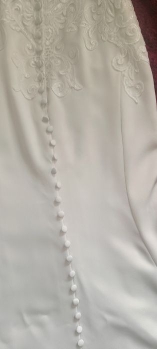 Suknia ślubna Stella York model 6586 , rybka roz 6 - XS