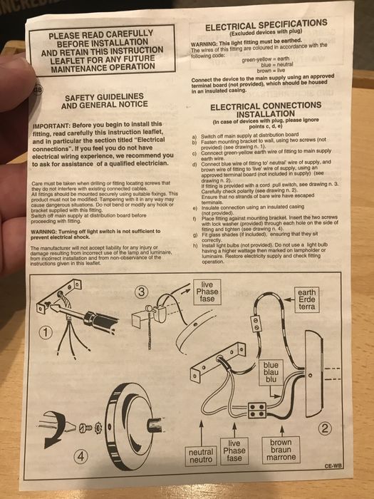 Настенный бра Honsel Leuchten 36391