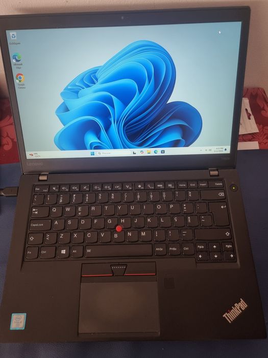 Lenovo Thikpad T460s - i5, 16gb Ram, 256gb ssd Nvme, Tela Touch, rotação 180, windows 11 pro