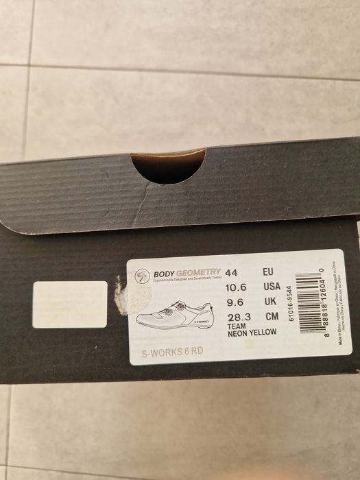 Sapatos S-Works SL6, tam 44 (43)