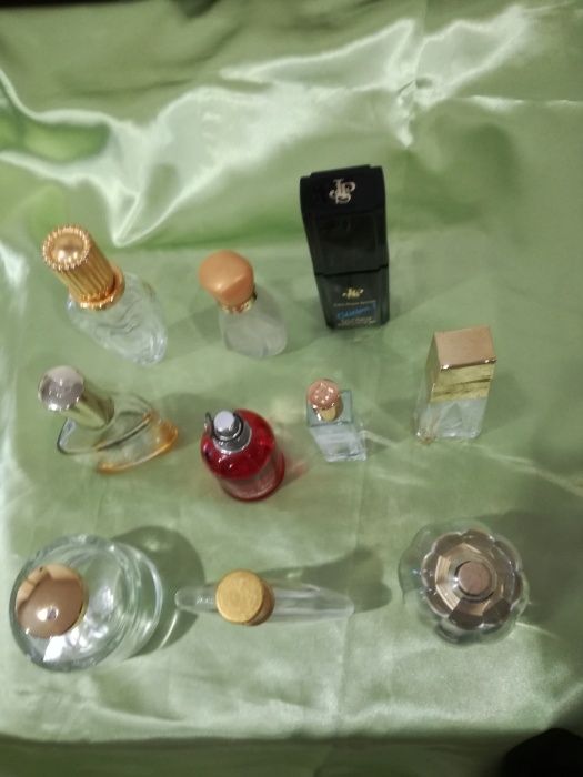 Lote de 10 Frascos Perfume Vazios P/ Coleção