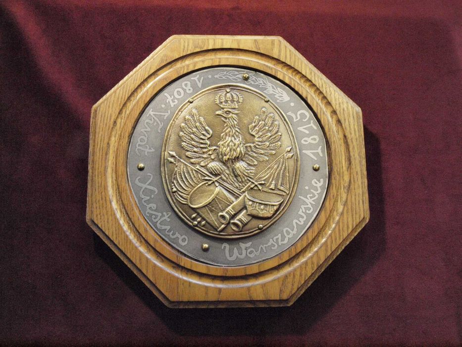 Ryngraf pamiątkowy, plakieta do szabel Księstwo Warszawskie 1807 -1815