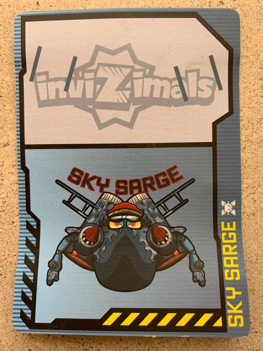 Coleção, Invizimals: Lynx Max, IronBug Max, Skywolf Pup, Sky Sarge