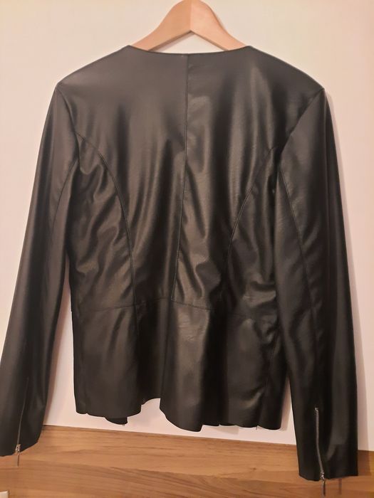 Kurtka ramoneska ze skory ekologicznej