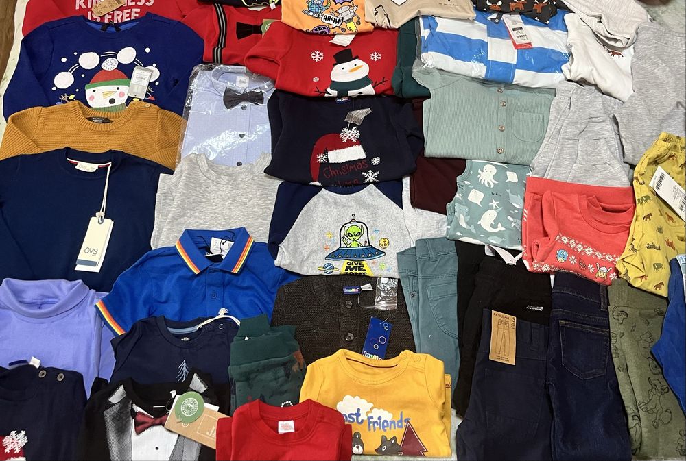 Дитячий одяг міні лоти, різних фірм Primark, george, ovs, Lupilu,