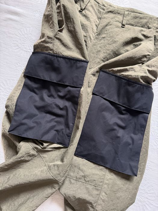 Paul Smith Khaki Nylon Cargo Pants Хаки Карго Штаны Размер W30 S Baggy