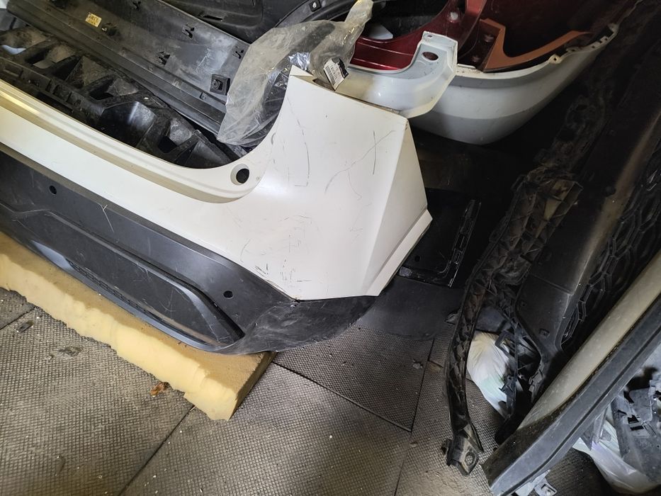 Nissan qashqai 3 j12 2022 бампер задній білий